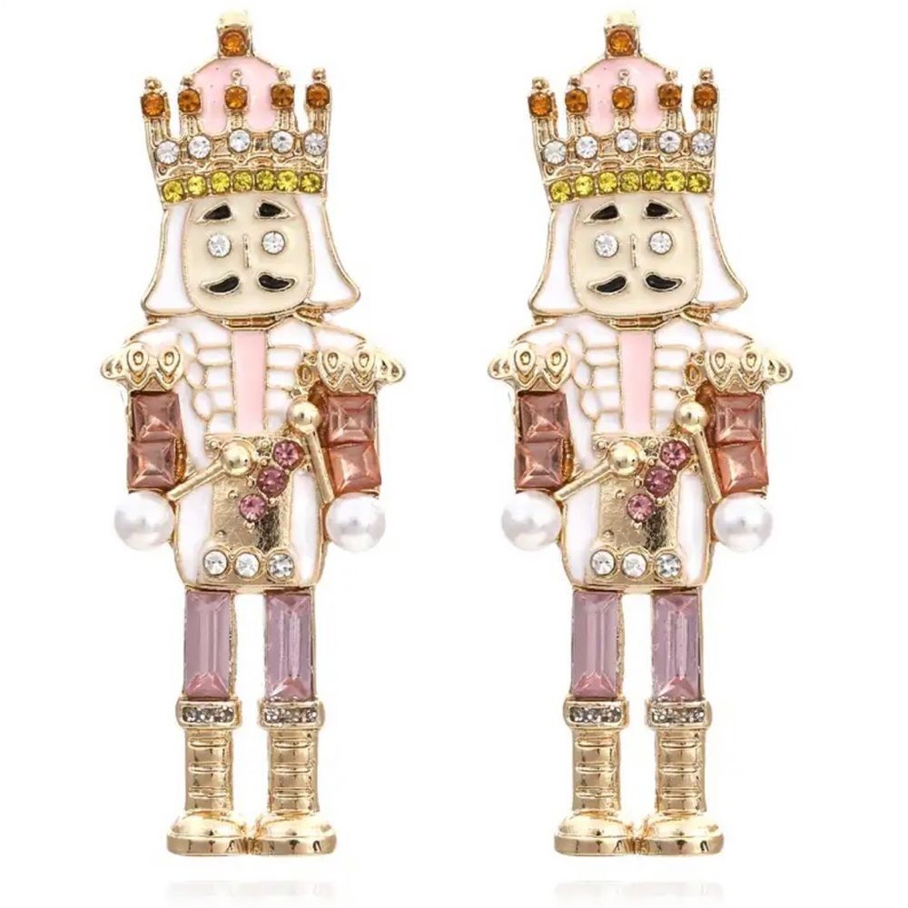 Soldier Colorful Dangle Earrings